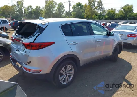 2017 Kia Sportage Lx из США, поврежденный, VIN KNDPMCAC8H7250358